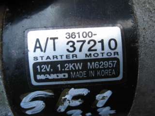 Стартер Hyundai Santa FE 1 (SM) 2004г.  - Фото 4