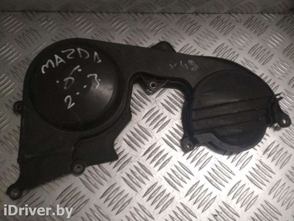Защита ремня ГРМ (кожух) Mazda MPV 2 2003г. RF5C10510  - Фото 3