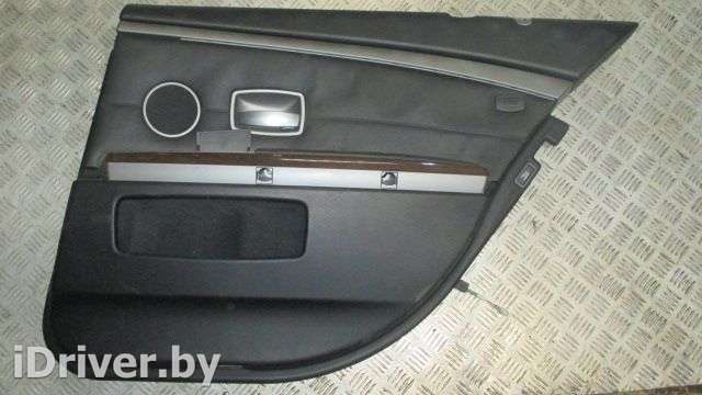 Обшивка двери задней правой BMW 7 E65/E66 2001г. 51427038564 - Фото 1