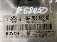 Блок управления двигателем (ДВС) Volkswagen Golf 4 2003г. 06A 906 032 GG, ME7.5 - Фото 2