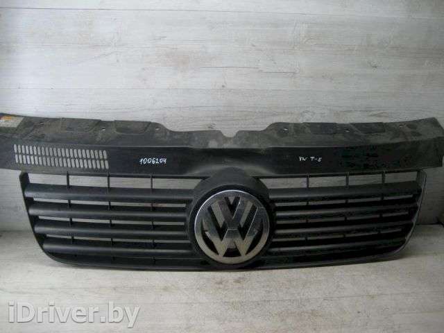 Решетка радиатора Volkswagen Transporter T5 2006г.  - Фото 1