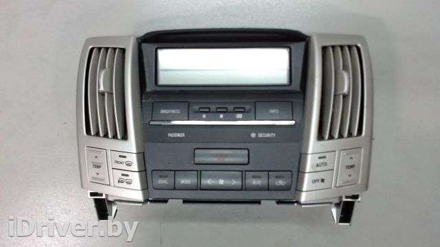 Блок управления печки/климат-контроля Lexus RX 2 2003г.  - Фото 1
