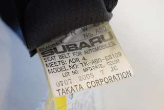 Ремень безопасности задний правый Subaru Legacy 4 2007г. art3002416 - Фото 3