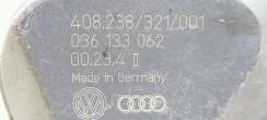 заслонка дроссельная Volkswagen Polo 4 2005г. 036133062,408238321,408238001 - Фото 9