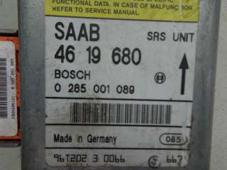 Блок управления подушек безопасности Saab 900 1997г. 4619680 - Фото 2