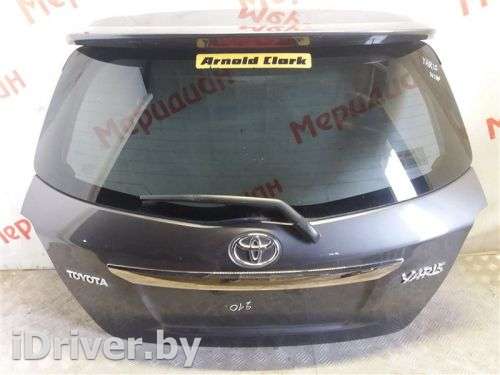 Дверь багажника Toyota Yaris 3 2012г.  - Фото 1
