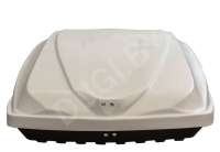 Багажник на крышу Автобокс (480л) FirstBag J480.002 (195x85x40 см) цвет белый Hyundai Santa FE 1 (SM) 2012г.  - Фото 7