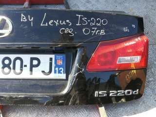 Крышка багажника (дверь 3-5) Lexus IS 2 2007г.  - Фото 2