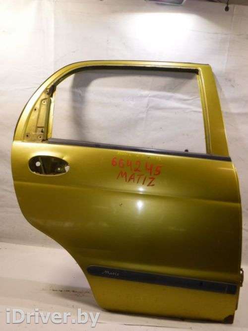 Дверь боковая задняя правая Daewoo Matiz M150 restailing 2002г. 96566755 - Фото 1