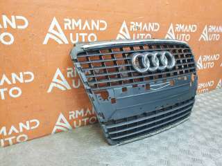 решетка радиатора Audi A8 D3 (S8) 2005г. 4E0853651AC1QP - Фото 2