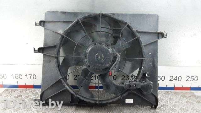 Вентилятор радиатора Hyundai Sonata (NF) 2009г.  - Фото 1