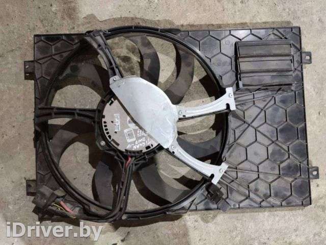 Вентилятора радиатора Volkswagen Tiguan 1 2008г.  - Фото 1