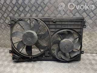 Вентилятор радиатора Volkswagen Golf 5 2007г. 1k0121207t, 1355d300190 , artDRA32946 - Фото 3