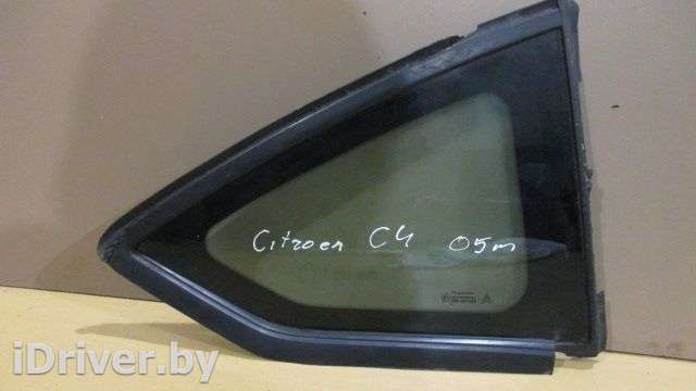 Стекло кузовное глухое правое Citroen C4 1 2005г. 8569EZ - Фото 1