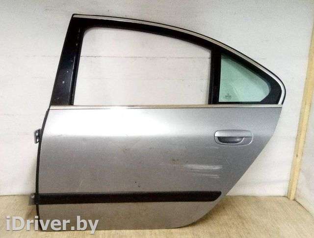 Стекло двери задней левой Peugeot 607 2003г.  - Фото 1