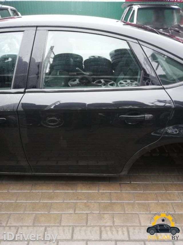 Стекло двери задней левой Ford Mondeo 4 2008г.  - Фото 1