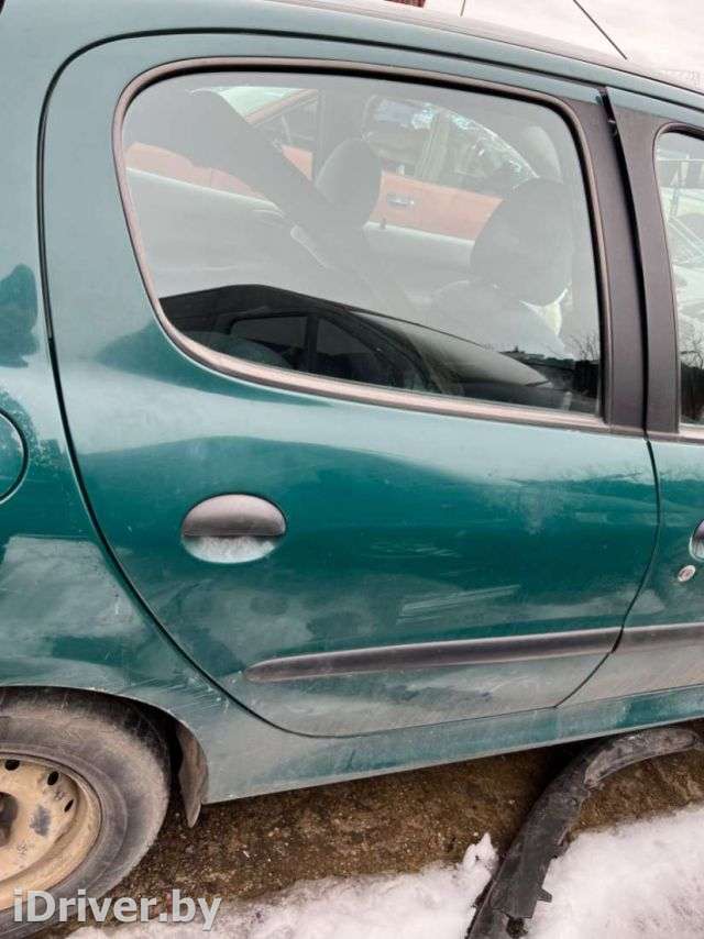 Дверь задняя правая Peugeot 206 1 2000г.  - Фото 1