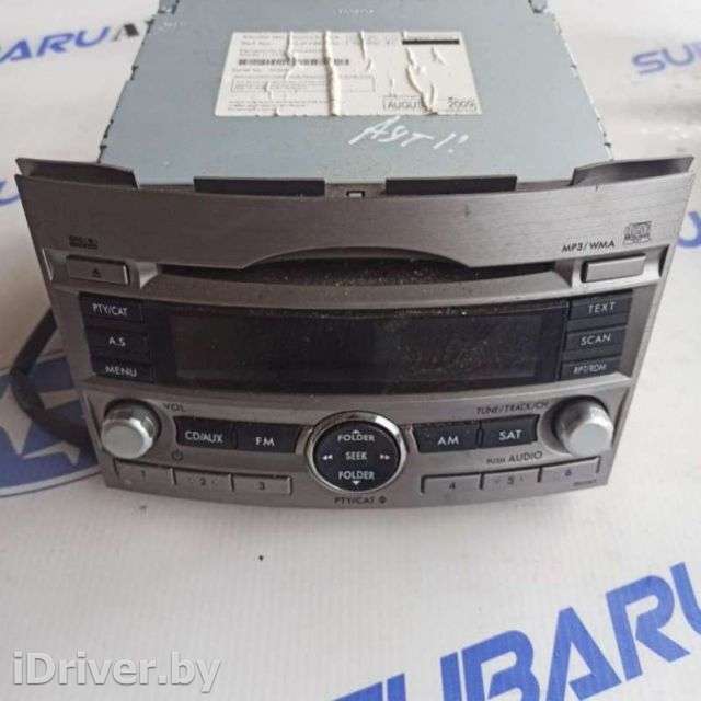 Магнитола (аудио система) Subaru Outback 4 2010г. 86201AJ64A (4MG) - Фото 1