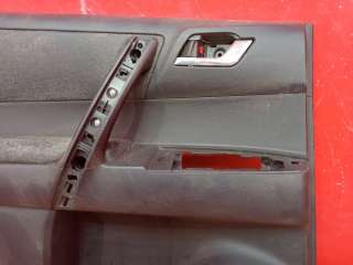 Обшивка двери Toyota Highlander 2 2007г. 67776X1T09 - Фото 3