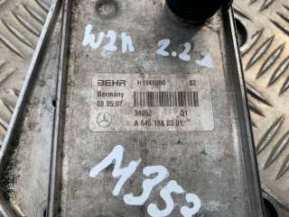 Теплообменник масляного фильтра Mercedes E W211 2007г. A6461880301 - Фото 3