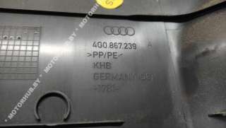 Обшивка стойки центральной левой Audi A6 C7 (S6,RS6) 2012г. 4G0867239A - Фото 16