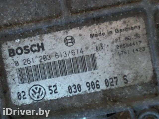 Блок управления двигателем Volkswagen Golf 3 1996г. bosch,0261203613,614,VAG,030906027S - Фото 1