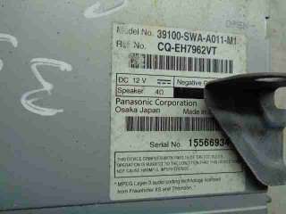 Магнитола Honda CR-V 3 2010г. 39100SWAA011 - Фото 3