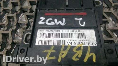 v49153418-02 Блок управления ZGW(центральный межсетевой преобразователь) к BMW 7 F01/F02 Арт 4BA07XC02 - Фото 4