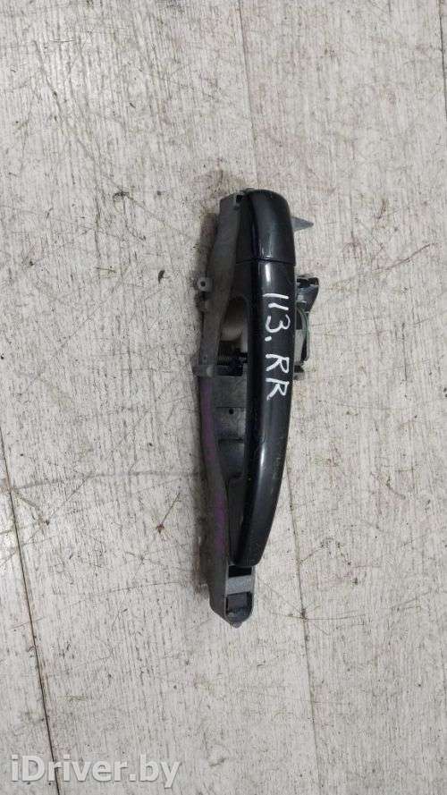 Ручка наружная передней правой двери Peugeot 308 1 2008г. 1199D3 - Фото 1