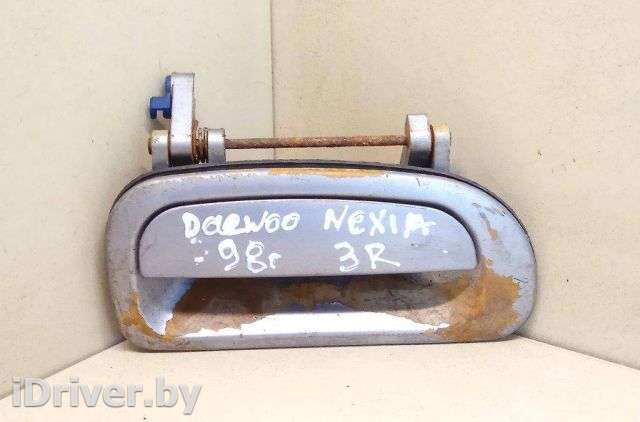Ручка наружная задняя правая Daewoo Nexia 1 1998г.  - Фото 1
