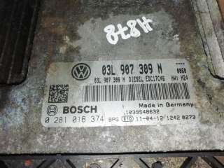 Блок управления двигателем Volkswagen Passat B7 2011г. 03L907309N - Фото 2