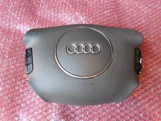 Подушка безопасности водителя Audi A8 D2 (S8) 2001г. 8E0 880 201 N,8E0 880 201 AB,8E0 880 203 S - Фото 5