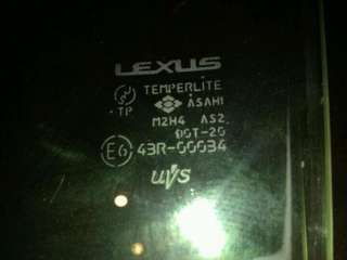 стекло двери Lexus GS 2 2002г. 68114-30640,  68114-30642 - Фото 3