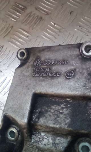 Кронштейн компрессора кондиционера Audi A4 B5 2000г. 038260885C - Фото 4