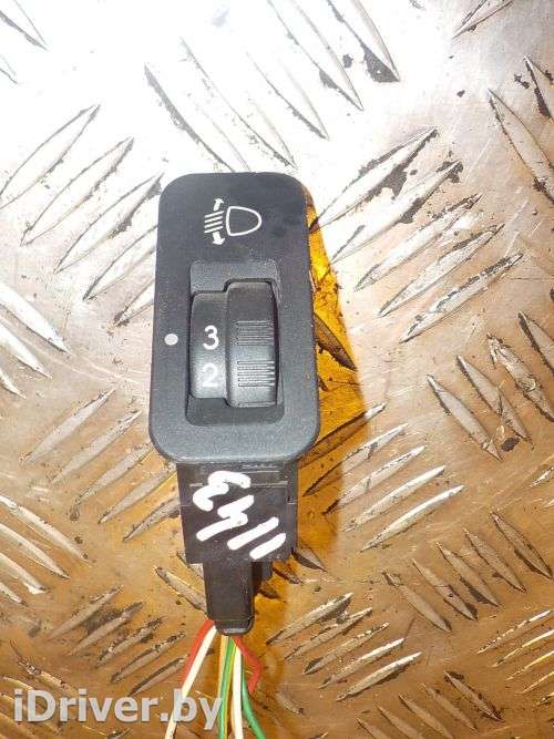 Кнопка корректора фар Peugeot 206 1 1998г. 6554T7 - Фото 1