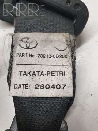 Ремень безопасности Toyota Yaris 2 2007г. 732100d200, 260407 , artAVO8100 - Фото 4