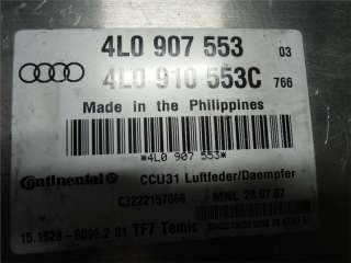 Блок управления пневмоподвеской Audi Q7 4L 2007г.  - Фото 2