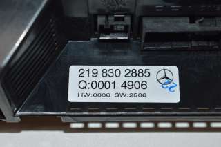 Блок управления печки/климат-контроля Mercedes CLS C219 2007г. A2198302885 , art545138 - Фото 6