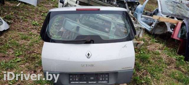 Крышка багажника (дверь 3-5) Renault Scenic 2 2006г.  - Фото 1