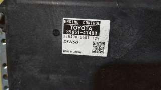 блок управления двигателем Toyota Prius 1 2011г. 89661-47400 - Фото 3