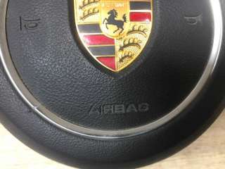 Подушка безопасности водителя Porsche Cayenne 957 2015г. 7F5880201C, - Фото 5