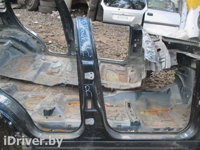 Порог со стойкой правый Land Rover Range Rover Sport 1 2005г.  - Фото 1