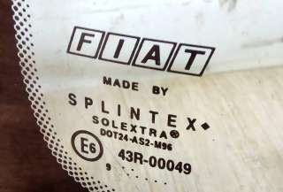 Стекло кузовное боковое правое Fiat Multipla 1 1999г. 43R-00049 - Фото 3
