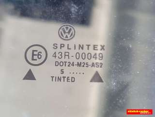 Стекло двери задней левой Volkswagen Golf 3 1995г. DOT24M25AS2 - Фото 2