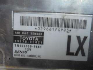 Блок управления подушек безопасности Lexus RX 2 2009г. 891700E021 - Фото 2