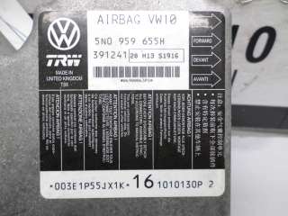 Блок управления подушек безопасности Volkswagen Passat CC 2010г. 5N0959655H - Фото 5