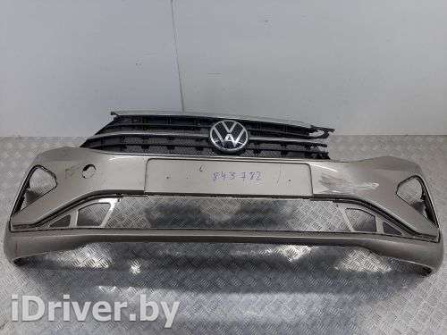 Бампер передний Volkswagen Polo 6 2020г. 6N5807221 - Фото 1