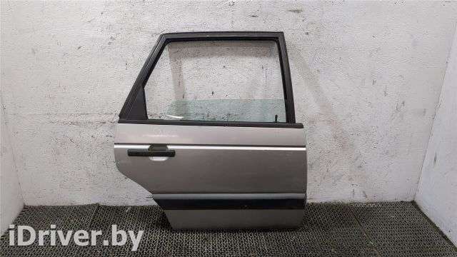Обшивка двери (дверная карта) Volkswagen Passat B3 1989г.  - Фото 1