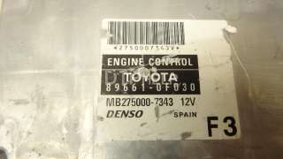 Блок управления двигателем Toyota Corolla VERSO 2 2005г. 896610F030 - Фото 2