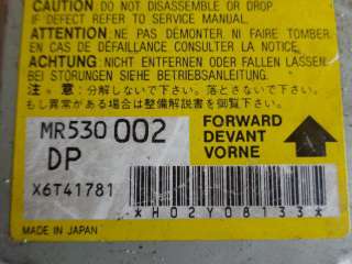 Блок управления подушек безопасности Mitsubishi Montero 3 2000г. MR530002 - Фото 3